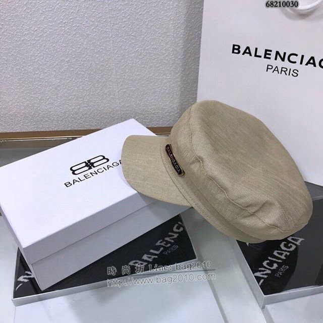 Balenciaga女士帽子 巴黎世家經典軍帽貝雷帽  mm1151